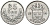 Швеция 25 эре 1914 W, Густав V (1907-1950), проба 600 KM 785 серебро 4549-1121