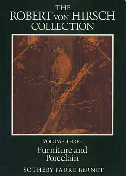 Sotheby Parke Bernet коллекция Роберта фон Хирша. часть 3: мебель и фарфор 23.06.1978 - 24.06.1978 Sotheby Parke Bernet 139 страниц + множество цветных иллюстраций 58-01-12-09
