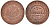 Россия 1 копейка 1908 СПБ, Николай II (1894-1917) Биткин 225, KM 9.2 медь 51-617