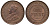 Австралия 1 пенни 1921 Георг V (1910-1936) KM 23 бронза 189-425