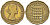 Великобритания 3 пенса 1955 Елизавета II (1952-2022) KM 900, Spink 4153 никель латунь 175-621