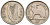 Ирландия 3 пенса 1946 заяц KM 12а медно-никель 92-223