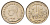 Таиланд 1 бат 1972 BE 2515, ФАО - Продовольственная программа Y 96 медно-никель UNC 85-1231