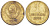 СССР 1 КОПЕЙКА 1966 Федорин 140, ЧЕТЫРЕ СТЕБЛЯ KM 126а латунь 3955-736