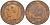 Франция 10 сантимов 1855 BB, Наполеон III (1852-1870) KM 771.3, Le Franc 133.23 бронза    4680-524
