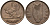ИРЛАНДИЯ 1 ПЕННИ 1942 КУРИЦА С ЦЫПЛЯТАМИ KM 11 бронза 4127-514
