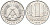 ГДР 1 пфенниг 1968 А KM 8.1 алюминий aUNC 4564-1017