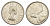 Канада 25 центов 1960 Елизавета II (1952-2022), олень KM 52 серебро 4631-913