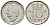 Нидерланды 10 центов 1948 Вильгельмина (1895-1948) KM 177 никель 96-539