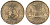 Франция 10 франков 1980 тип Матье KM 940, Le Franc 365.15-16 никель латунь 4123-624