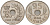 Дания 25 эре 1967 С; S, Фредерик IX (1947-1972) KM 855.1 медно-никель 4187-1153