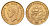 ЮАР 1/2 пенни 1942 Георг VI (1936-1952) KM 24 бронза 56-1237
