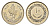 Ливия 10 дирхамов 1979 год-тип KM 20 сталь плакированная никелем UNC 4679-451