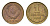 СССР 1 копейка 1990 Y 126a латунь aUNC 4684-542