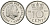 Нидерланды 10 центов 1969 Юлиана (1948-1980) KM 182 никель 96-412
