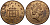 Великобритания 1 пенни 1989 Елизавета II (1952-2022) KM 935, Spink 4381 (B3) бронза 58-168