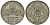 Бельгия 10 сантимов 1939 Belgie - Belgique KM 113 никель латунь 4121-651