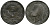 ГРЕЦИЯ 5 ЛЕПТА 1878 К, КОРОЛЬ ГЕОРГ I (1863-1913) KM 54 медь 4525-752