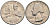 США 25 центов (квотер) 1976 D, 200 лет независимости (1776-1976), Вашингтон, барабанщик KM 204 медь плакированная медно-никелем 4586-355