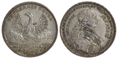 Гогенлоэ 1/2 талера 1770 Карл (1750-1793) Albrecht 294 серебро 10-009-70