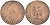 Франция 10 сантимов 1856 A, Наполеон III (1852-1870) KM 771.1, Le Franc 133.32 бронза 63-955