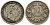 Люксембург 10 сантимов 1901 Адольф (1890-1905) KM 25 медно-никель 4602-449