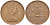 Великобритания 2 пенса 1975 Елизавета II (1952-2022) KM 916, Spink 4235 (C1) бронза 4593-832