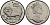 Остров Мэн 1 крона 1997 длинноволосая дымчатая кошка KM 774 медно-никель UNC 00-00