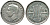 Австралия 3 пенса 1950 m, Георг VI (1937-1952), без букв KM 44 серебро 71-248