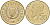 Кипр 20 центов 1991 Зенон Китийский KM 62.2 никель латунь    4595-941