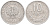 Польша 10 грошей 1966 MW KM AA47, Parchimowicz 206e алюминий 4549-127