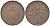 Ямайка 1 цент 1970 герб, фрукт аки KM 45 бронза 4175-1133