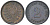 Германия 2 пфеннига 1875 Е, старогербовка KM 2, J.2 медь 4385-634