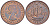 Великобритания 1/2 пенни 1963 Елизавета II (1952-2022) KM 896, Spink 4158 бронза 117-945