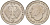 ФРГ 2 марки 1970 D, Теодор Хойс KM A127, J. 407 медно-никель плакированный никелем 69-1024
