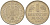 ФРГ 1 МАРКА 1982 F KM 110 J 385 медно-никель 3996-743
