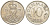 ДАНИЯ 10 ЭРЕ 1979 B; B, МАРГРЕТЕ II (1972-) KM 860.2 медно-никель 116-247