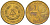 ГДР 20 пфеннигов 1989 A KM 11 латунь 4573-1121