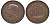 Великобритания 1/2 пенни 1949 Георг VI (1936-1952) KM 868, Spink 4118 бронза 4122-814
