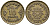 МАРОККО 10 ФРАНКОВ 1951 ГОД 1371, MOHAMMED V (1346-13814) (1927-1962), ФРАНЦУЗСКИЙ ПРОТЕКТОРАТ KM 49 алюминиевая бронза 100-428