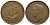 Великобритания 1/2 пенни 1943 Георг VI (1936-1952) KM 844, Spink 4115 бронза 73-1112