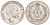 Швеция 25 эре 1859 ST, Оскар I (1844-1859), редкий типаж KM 684 серебро 443-1613