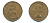 Великобритания 1 пенни 1967 Елизавета II (1952-2022) KM 897, Spink 4157 бронза 4383-741