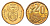 ЮАР 20 центов 2008 герб, цветок протея KM 442 сталь плакированная бронзой UNC 4687-629