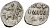 Великое Княжество Московское денга 1535-1547 Иван IV Васильевич, Тверской монетный двор, 0,34 грамм ГиК №71 серебро    262-933