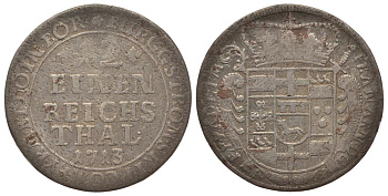 Падерборн 1/12 талера 1713 WR KM 153 серебро 413-6145