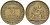 ФРАНЦИЯ 2 ФРАНКА 1925 25/3 KM 877 алюминиевая бронза 4403-133