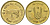 Непал 10 пайс 1971 BS 2028, ФАО KM 766 латунь 4591-534