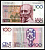 Бельгия 100 франков ND (1982-1994) Pick 142 a (2) бумага 7217-21-3-2