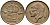 БЕЛЬГИЯ 50 САНТИМОВ 1955 BELGIQUE KM 144 бронза 4392-811